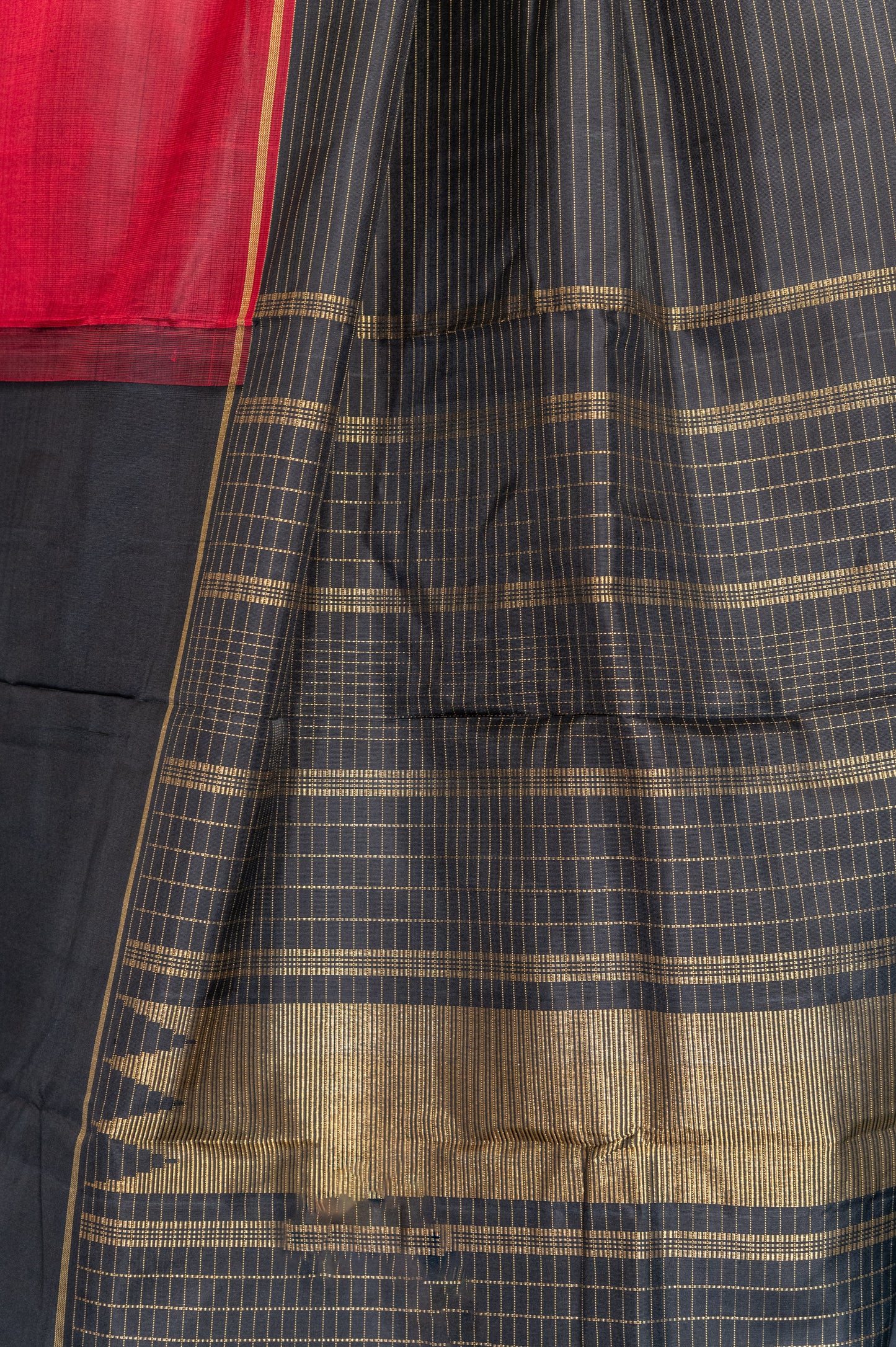 Real zari Mubaggam Kanjivaram