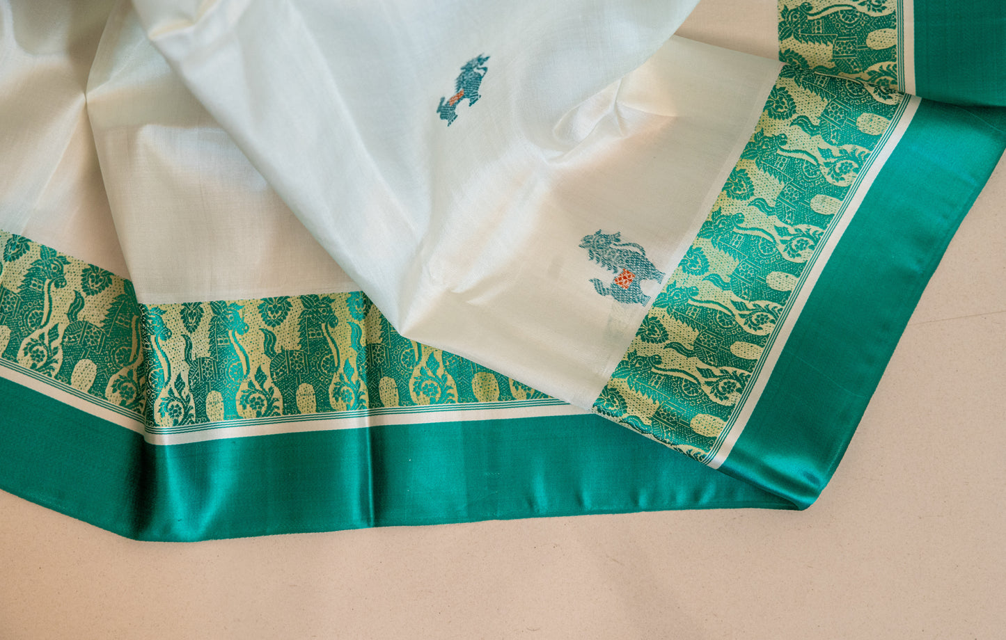 Kora and Green Gorod Silk