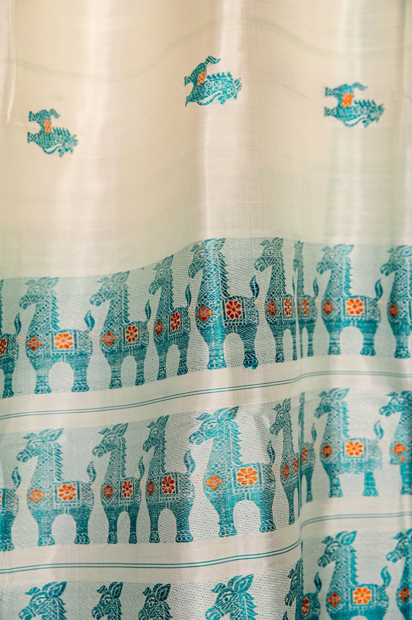 Kora and Green Gorod Silk