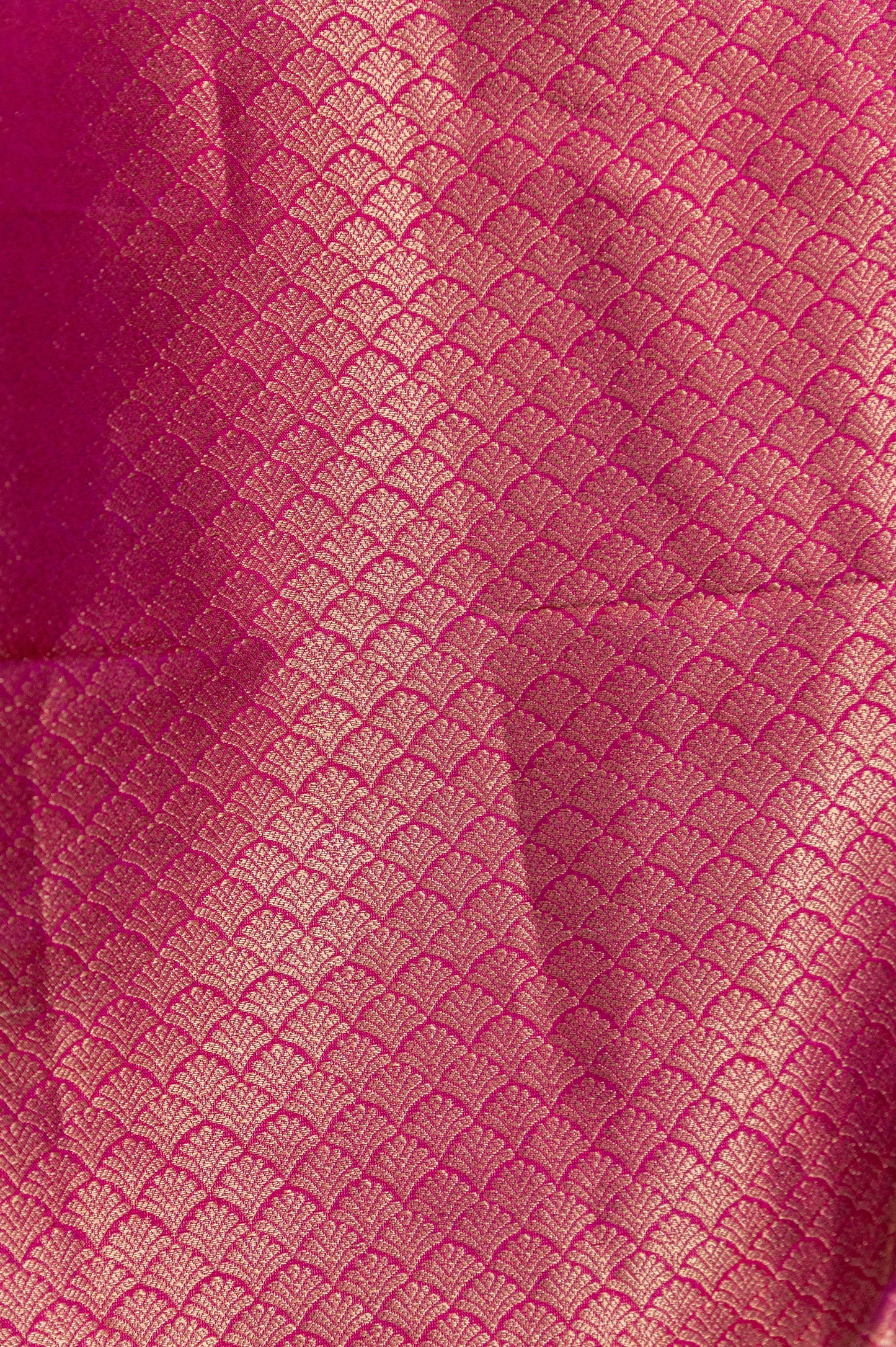 Shot Gajri Salem silk with zari border