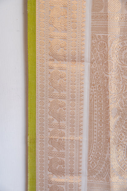 Kora Kanchi cotton with zari