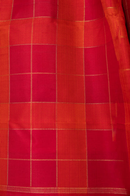 Revival Arakku and Aaranju real zari Korvai Kanjivaram