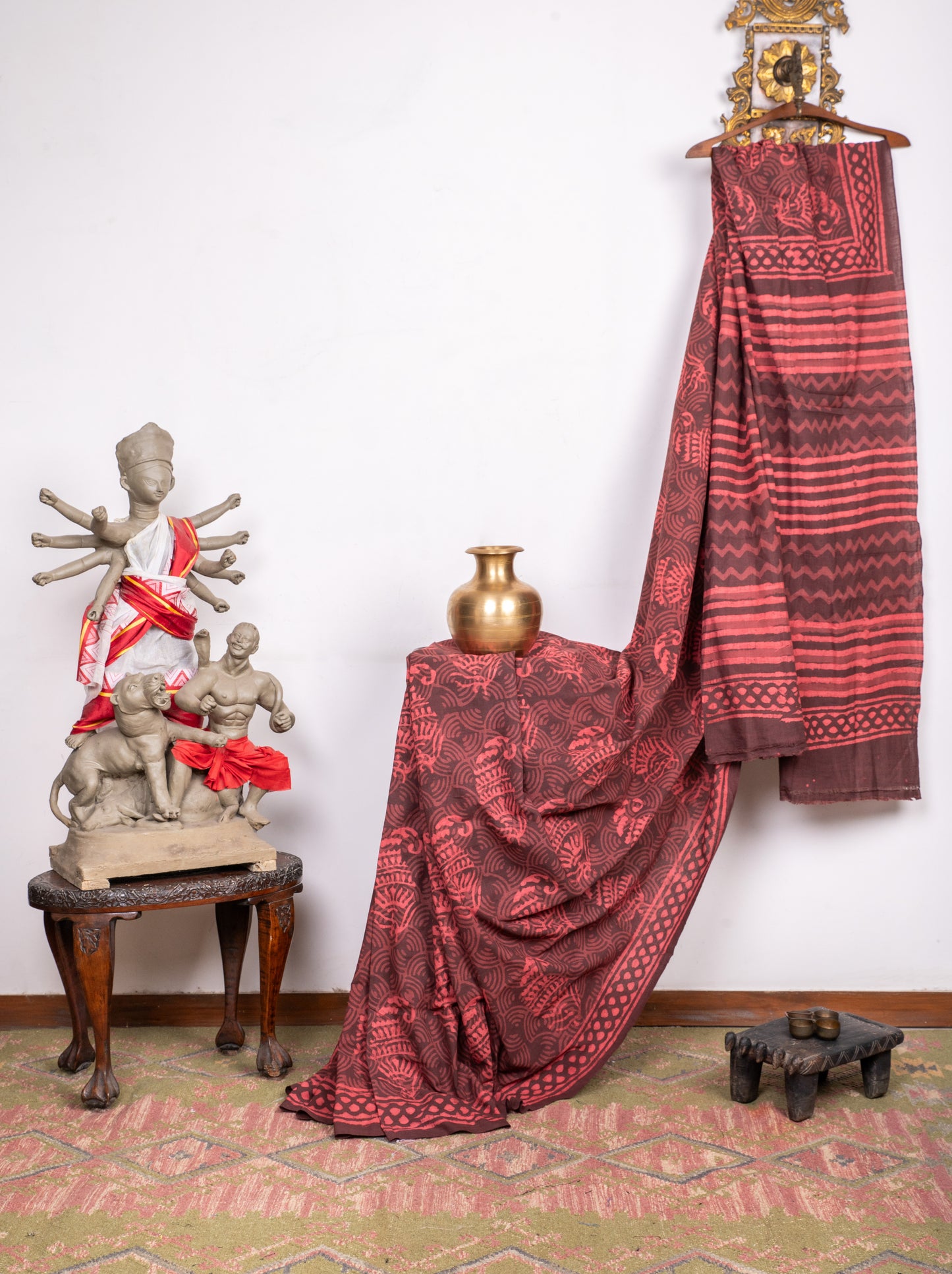 Khadi with Dabu and Bagru