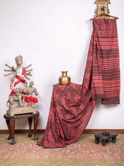 Khadi with Dabu and Bagru
