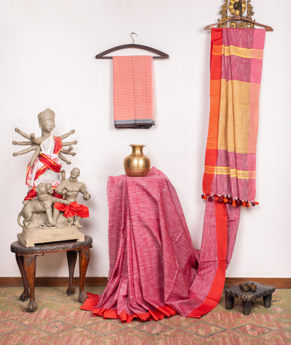 Bengal Khadi Cotton with Jharna weave