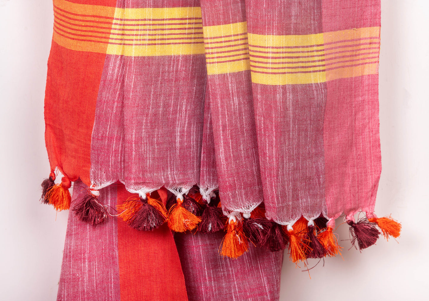 Bengal Khadi Cotton with Jharna weave