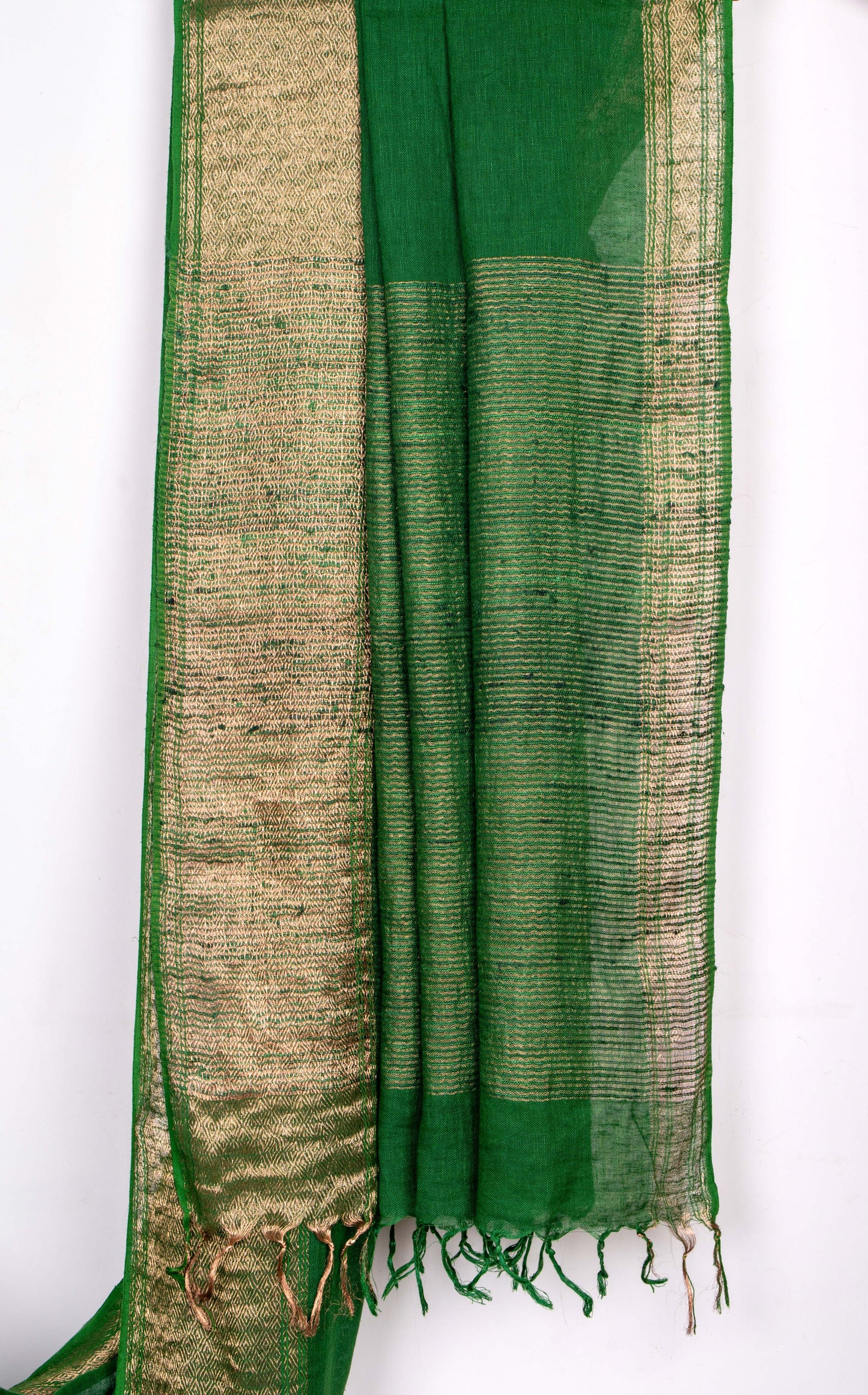 Vintage Linen Cotton with zari