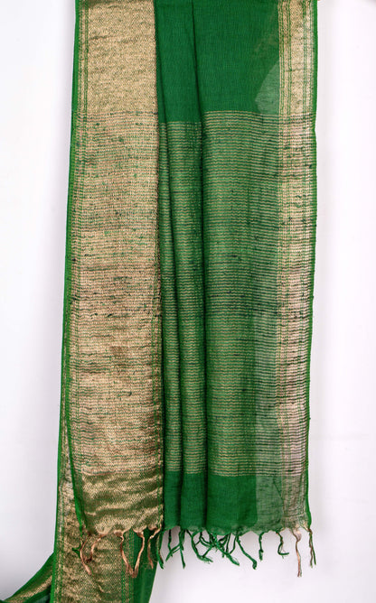 Vintage Linen Cotton with zari