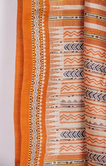 Vintage handblocked Vidharbha Karvati Kinar