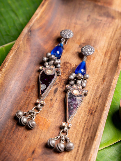 Vintage assembled teardrop danglers