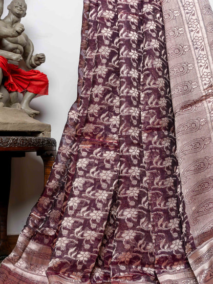 Vintage Silk Organza Banarasi