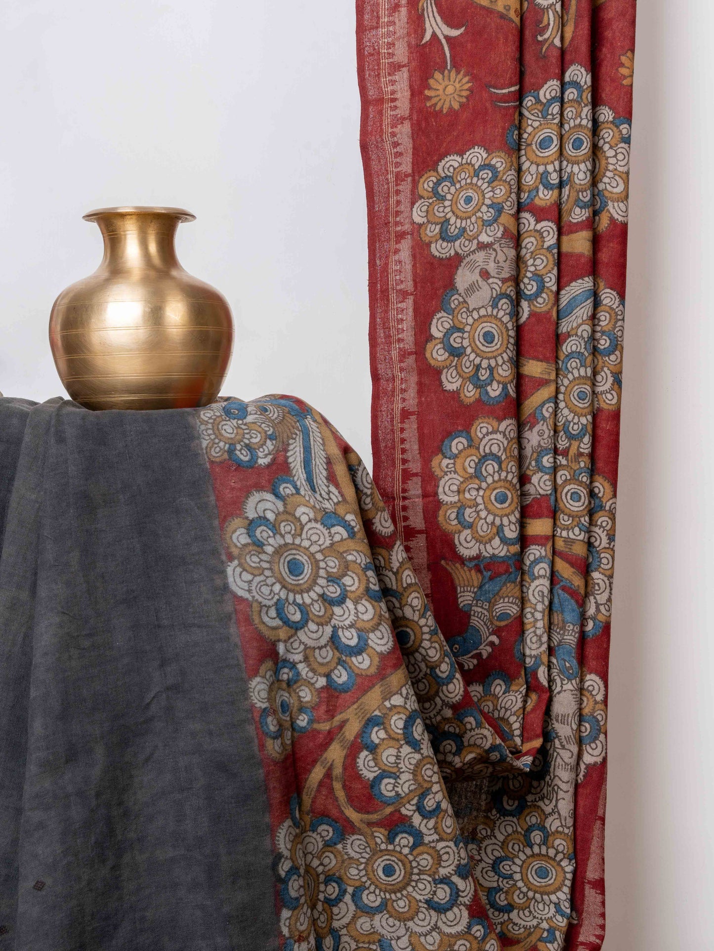 Vintage Kotpad with Kalamkari