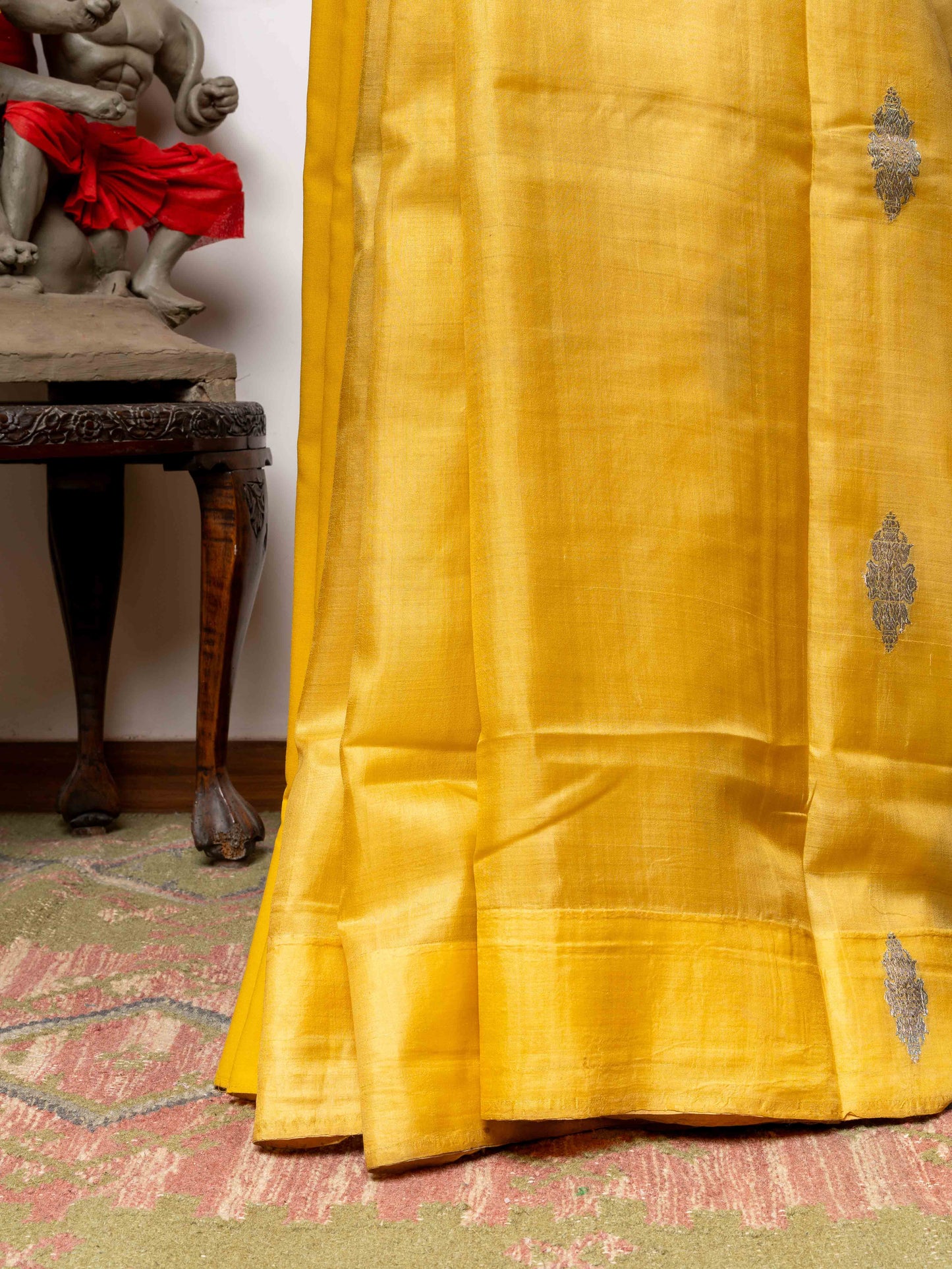 Collector Antique real zari veg dyed Banarasi